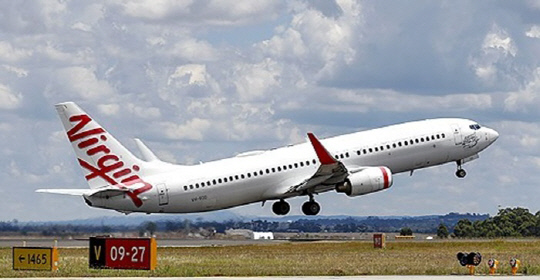 버진 오스트레일리아 항공 항공기.<AP 연합뉴스 자료사진>